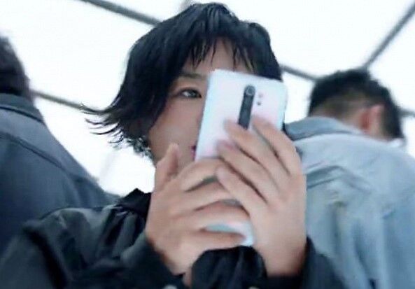Белая расцветка смартфона Redmi Note 8