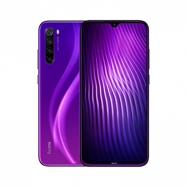 Смартфон Redmi Note 8 64GB/4GB (Purple/Фиолетовый) - отзывы - 1