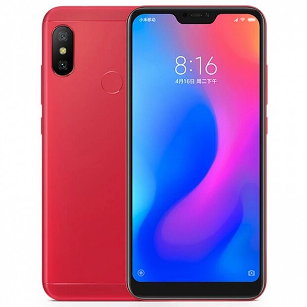 Смартфон Xiaomi Mi A2 Lite 64GB/4GB (Red/Красный) - 1