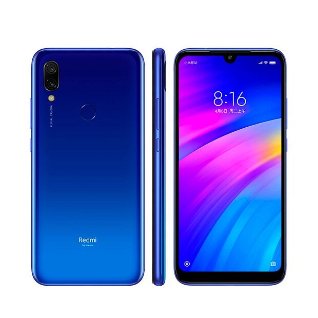 Смартфон Redmi 7 64GB/4GB (Blue/Синий) - 5