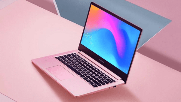 Ноутбук Xiaomi RedmiBook 14 Enhanced Edition в розовом цвете