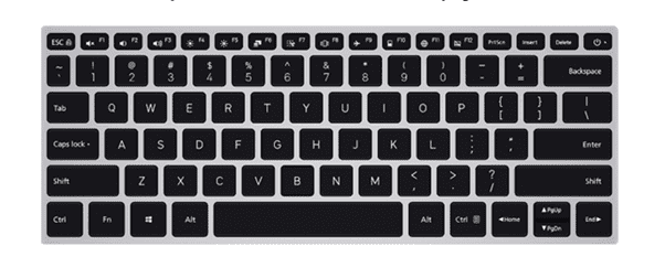 Внешний вид клавиатуры Xiaomi RedmiBook 14 Enhanced Edition