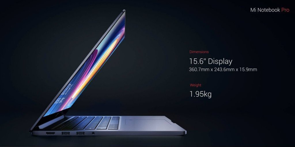 Ноутбук Xiaomi Mi Notebook Pro 15.6 Ноутбук Xiaomi Mi Notebook Pro 15.6